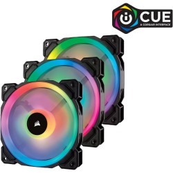 Corsair LL Series CO-9050072-WW LED PWM Fan 3 Packs